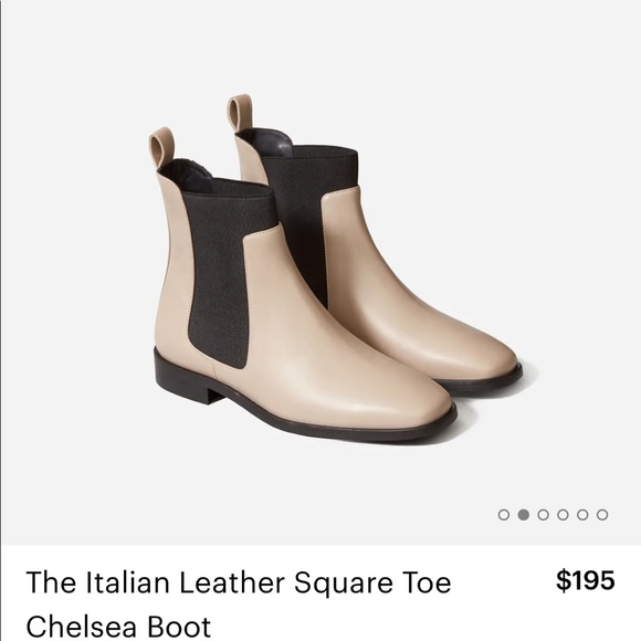 Everlane Shoes - Everlane square toe Chelsea boot